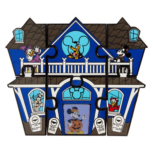 Mickey Mouse and Friends Hanuted House Puzzle Blind-Box Pins Case of 12