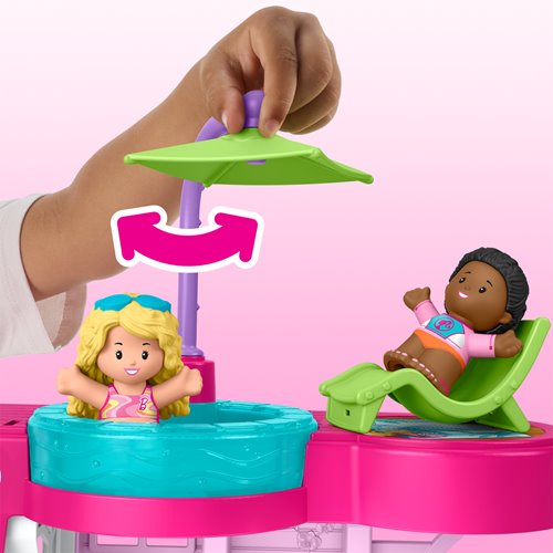 Little People Barbie Beach House Playset