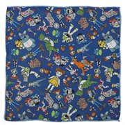 Toy Story 4 Characters Blue Boy's Pocket Square