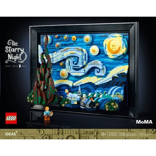 LEGO 21333 Ideas Vincent van Gogh The Starry Night