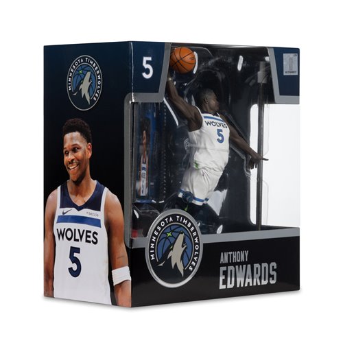 NBA McFarlane's SportsPicks Minnesota Timberwolves Anthony Edwards 7-Inch Posed Figure