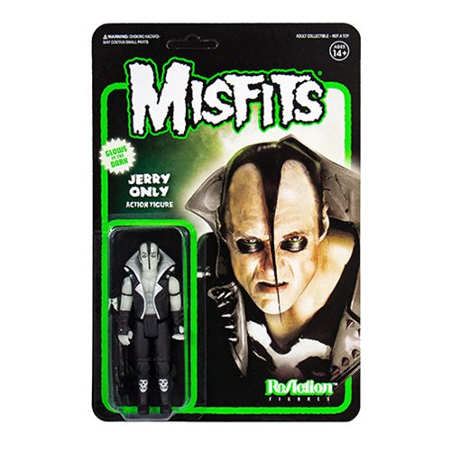 Misfits Jerry Only Glow in the Dark 3 3/4-Inch ReAction Figure