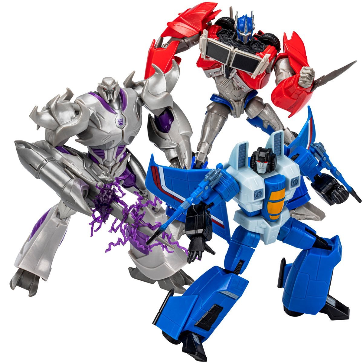 Transformers RED Prime Megatron & Optimus Prime, G1 Thundercracker