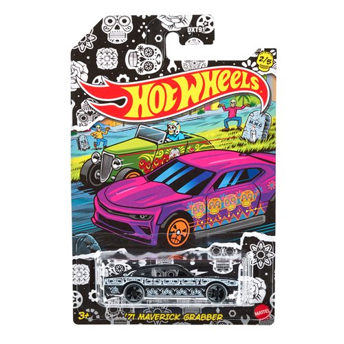 Hot Wheels Halloween Day of The Dead 2021 Vehicle Case