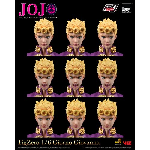JoJos Bizarre Adventure: Golden Wind Giorno Giovanna FigZero 1:6 Scale Action Figure