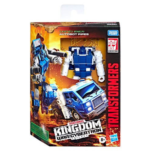 Transformers War for Cybertron Kingdom Deluxe Pipes