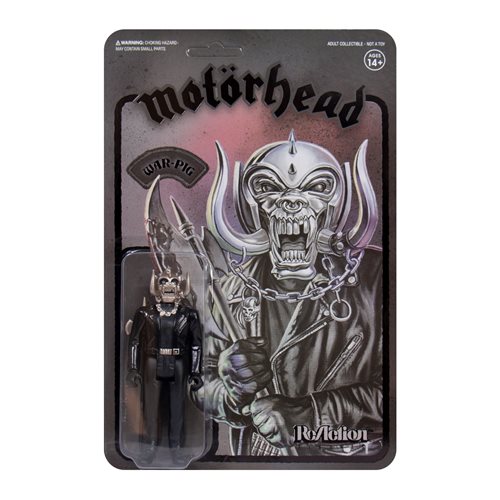 Motorhead War-Pig Black Metal 3 3/4-Inch ReAction Figure
