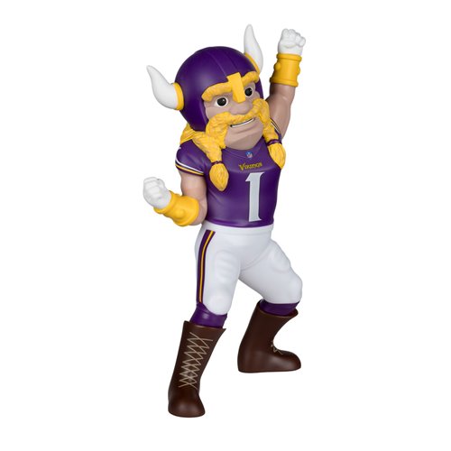 NFL SportsPicks Minnesota Vikings Viktor the Viking Mascot 8-Inch Posed Figure