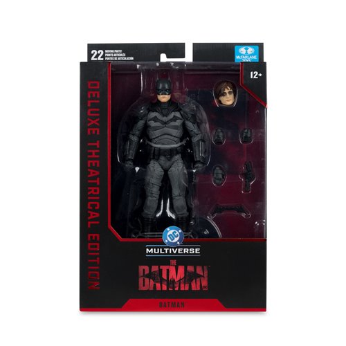 DC Multiverse Deluxe Theatrical Edition Wave 5 The Batman 2022 Batman 7-Inch Scale Action Figure