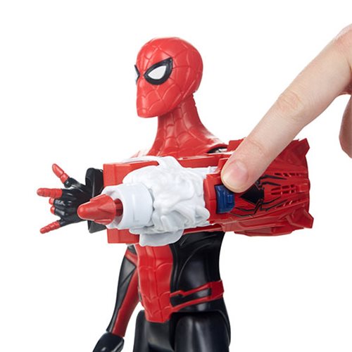 Spider-Man: Far From Home Titan Hero Power FX Series 12-Inch Spider-Man  Action Figure