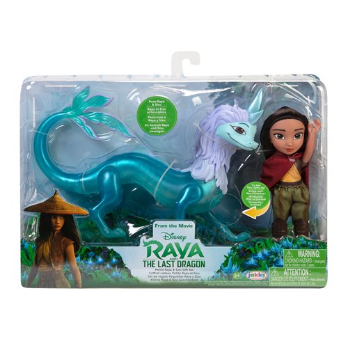 Raya and the Last Dragon 6-Inch Petite Raya Doll & Sisu Set
