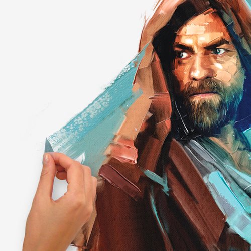 Star Wars: Obi-Wan Kenobi Painted Peel and Stick Giant Wall Decals