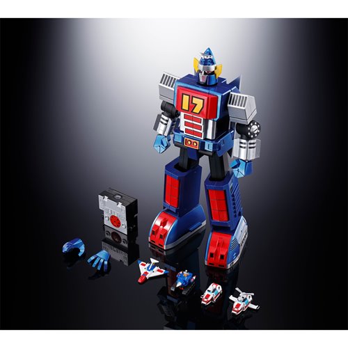 Super Robot Wars GX-101S Daitetsujin 17 and 18 Graviton Box Soul of Chogokin Action Figure Set