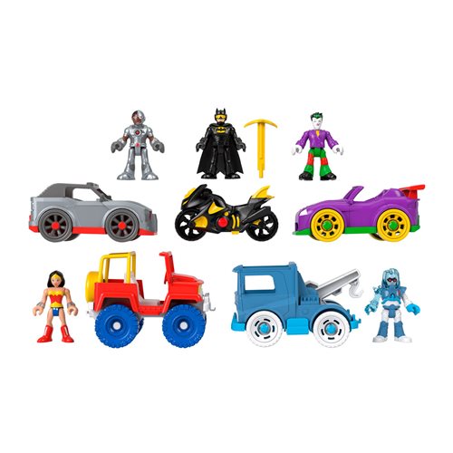 DC Super Friends Imaginext Heroes and Villains Action Figure Set