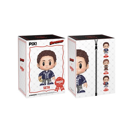 Superbad Seth with Beverages Pix! Vinyl Figure