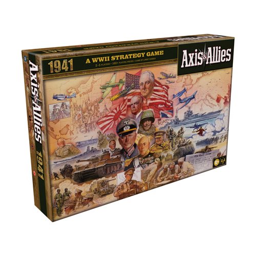 Axis & Allies 1941 World War II Strategy Board Game