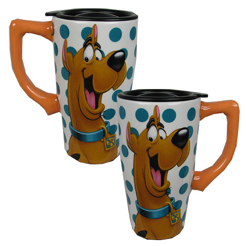 Scooby-Doo 18 oz. Ceramic Travel Mug with Handle
