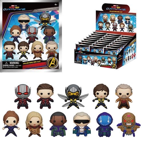 Ant-Man and the Wasp: Quantumania 3D Bag Clip Case of 24