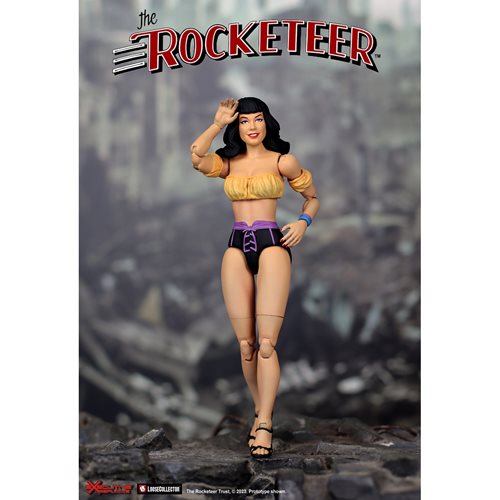 The Rocketeer and Betty 1:12 Scale Deluxe Action Figure 2-Pack