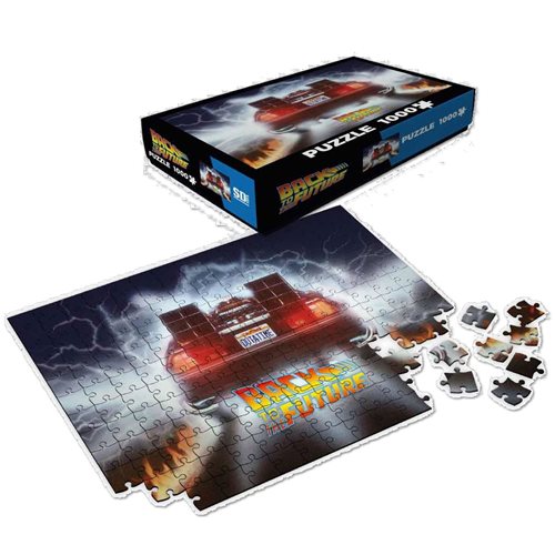 Back to the Future Time Machine Outtatime 1,000 Piece Puzzle