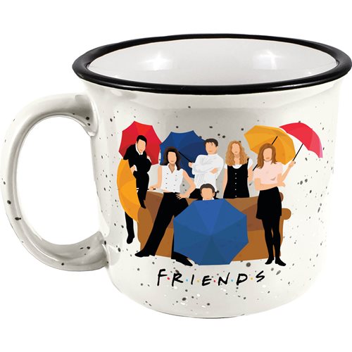 Friends 14 oz. Ceramic Camper Mug