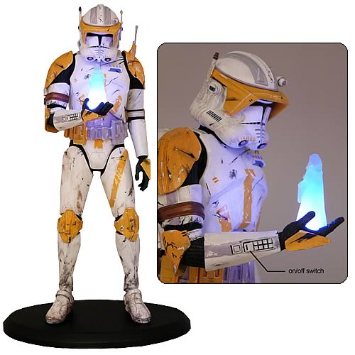 Star Wars Commander Cody Order 66 Cold Cast Statue