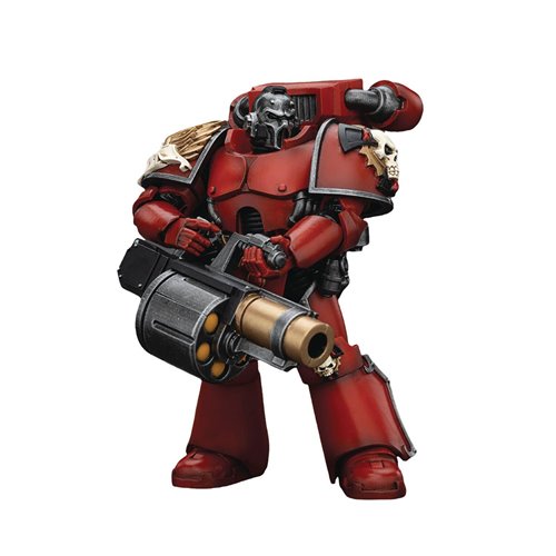 Joy Toy Warhammer Horus Heresy Blood Angels Tears Squad Erelim with Grenade Launcher 1:18 Scale Acti