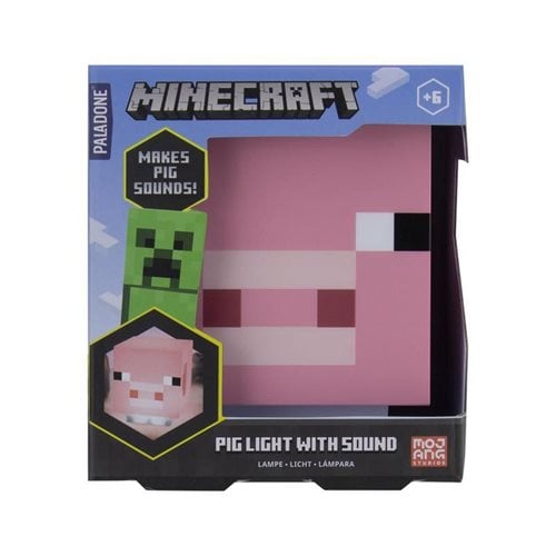 Minecraft Pig Light with Sound