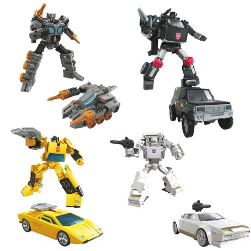 Transformers Generations War for Cybertron Earthrise Deluxe Wave 3 Set of 4