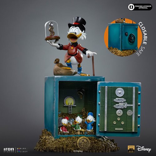 DuckTales Uncle Scrooge McDuck and Nephews 1:10 Art Scale Limited Edition Statue