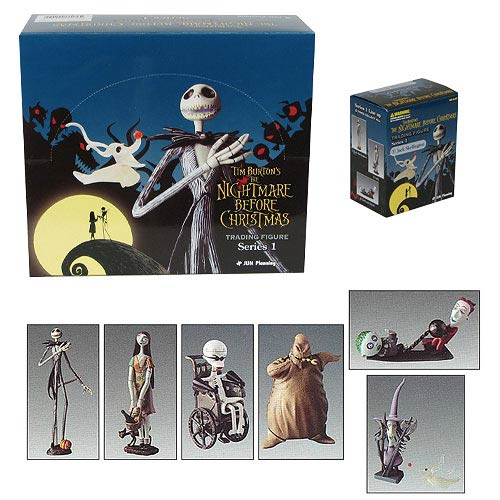 Tim Burtons The Nightmare Before Christmas Trading Figure Series 1 Complete Set for sale online