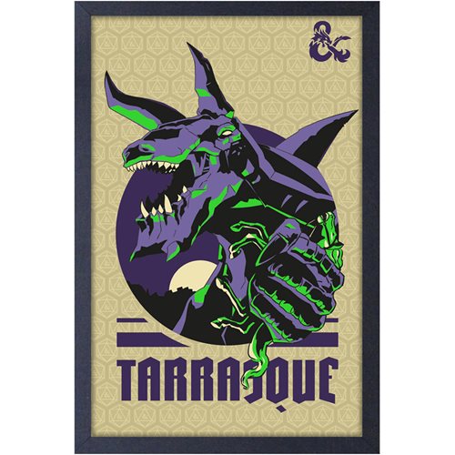 Dungeons & Dragons Tarrasque Framed Art Print