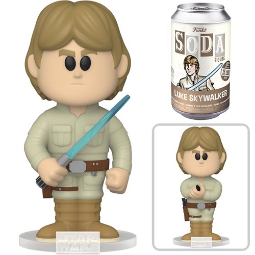 Star Wars Luke Skywalker Vinyl Funko Soda Figure