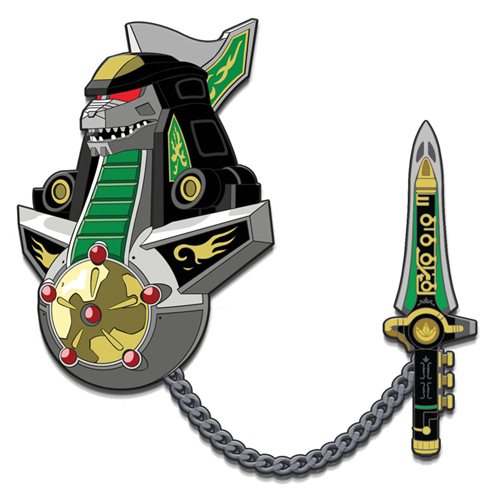 Mighty Morphin Power Rangers Dinozord Lapel Pin Set