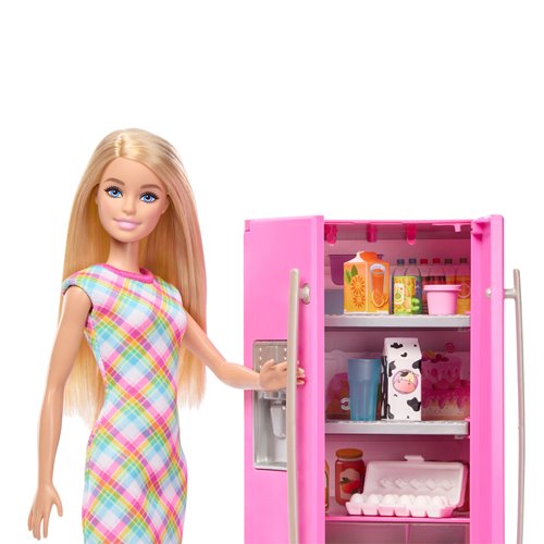 Barbie Kitchen Doll and Accessories Playset