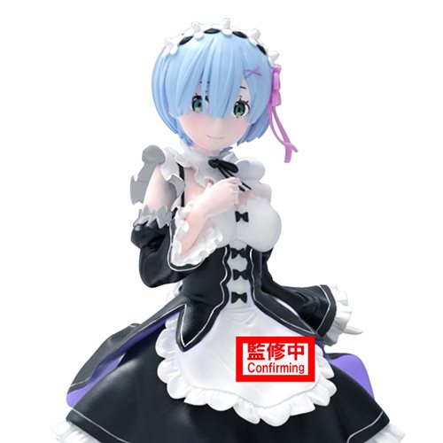 Re:Zero Starting Life in Another World Rem Maid Version Glitter & Glamours Statue