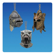Game of Thrones Helmets 4-Inch Resin Holiday Ornament Set
