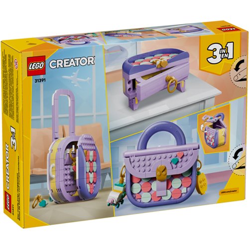 LEGO® Creator 31391 3-in-1 Art Fashion Bag with Storage