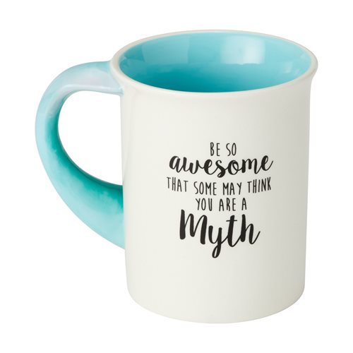 Narwhal Go With The Flow Sculpted 16 oz. Mug