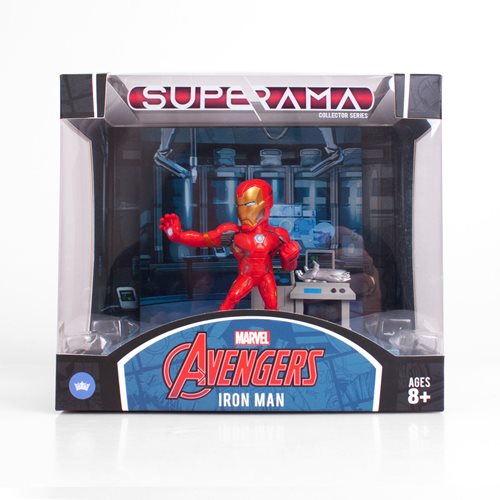 Marvel Superama Iron Man Figural Diorama