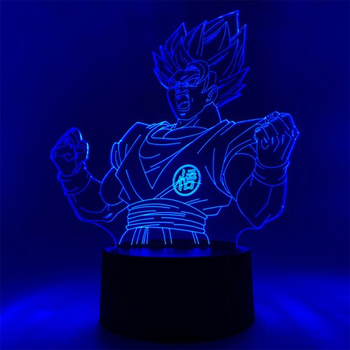 Dragon Ball Super Goku Super Saiyan God Super Saiyan: Kaio-ken Otaku Lamp