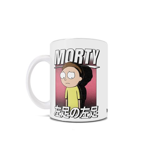 Rick and Morty Morty Season 5 White Ceramic Mug