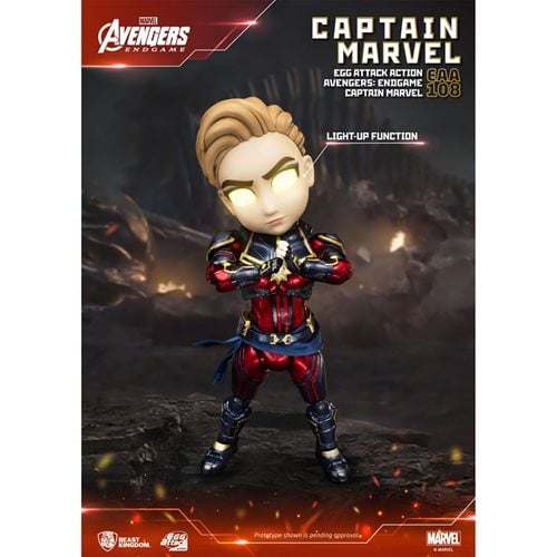 Avengers: Endgame Captain Marvel EAA-108 Egg Attack Action Figure
