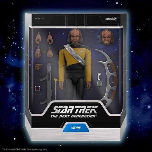 Star Trek: The Next Generation Ultimates Worf 7-Inch Action Figure