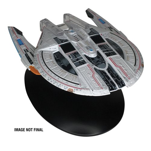 Star Trek Online Edison Class Federation Temporal Warship Vehicle with Collector Magazine