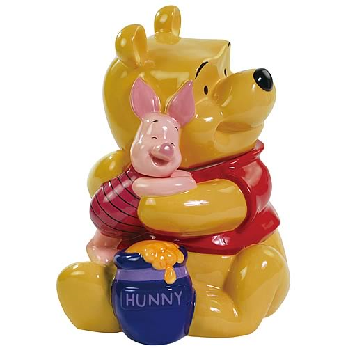 Winnie the Pooh Hugging Piglet Cookie Jar