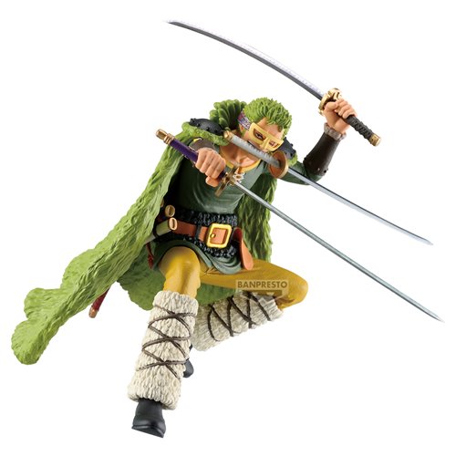 One Piece Roronoa Zoro Cross Posing Statue