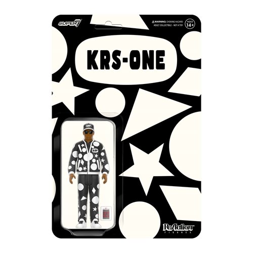 KRS-One KRS-1 (Self Destruction) 3 3/4-Inch ReAction Figure