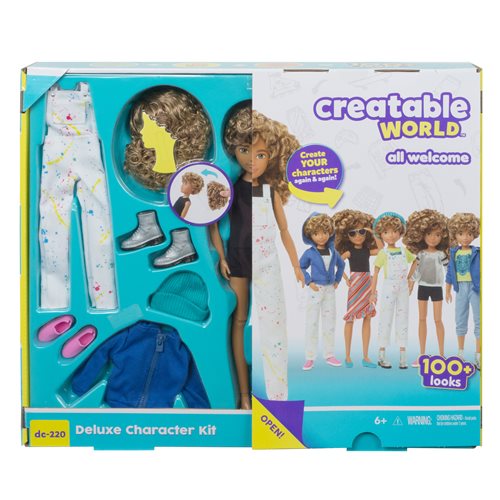 Creatable World Deluxe Character Kit DC-220 Doll