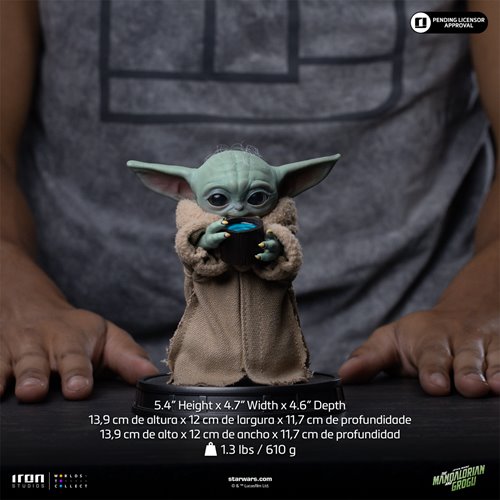 The Mandalorian and Grogu Movie Grogu Always Hungry Limited Edition 1:4 Scale Statue